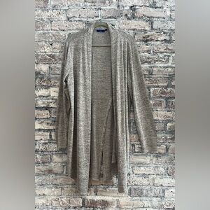 Apt. 9 Gray Open Front Cardigan
